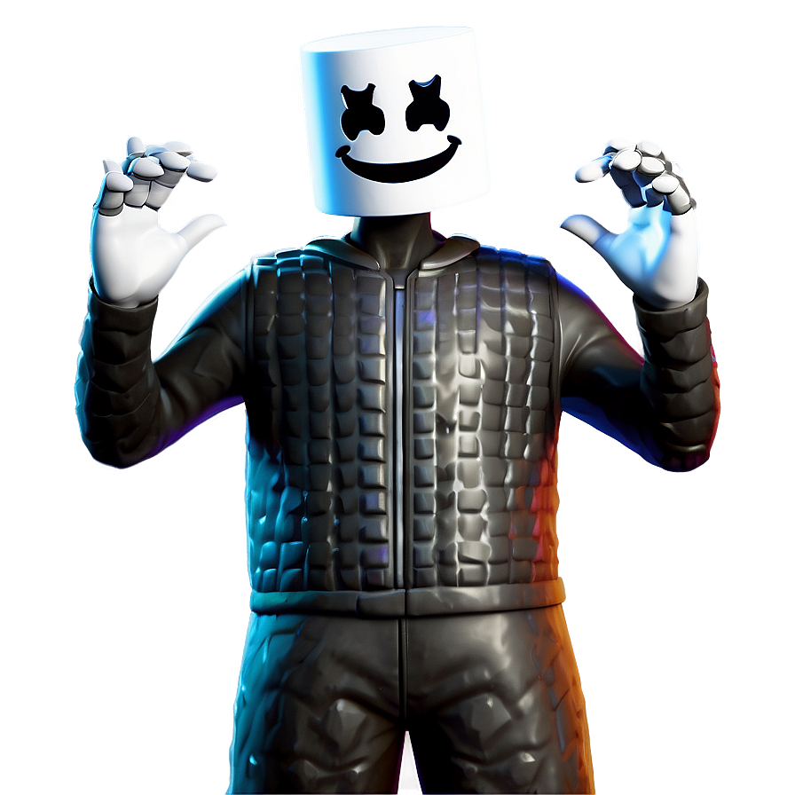 Fortnite Marshmello C PNG image