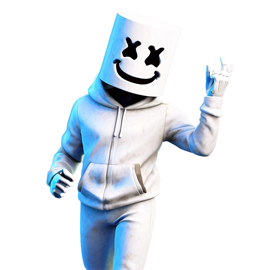 Fortnite Marshmello Celebration Png 06252024 PNG image