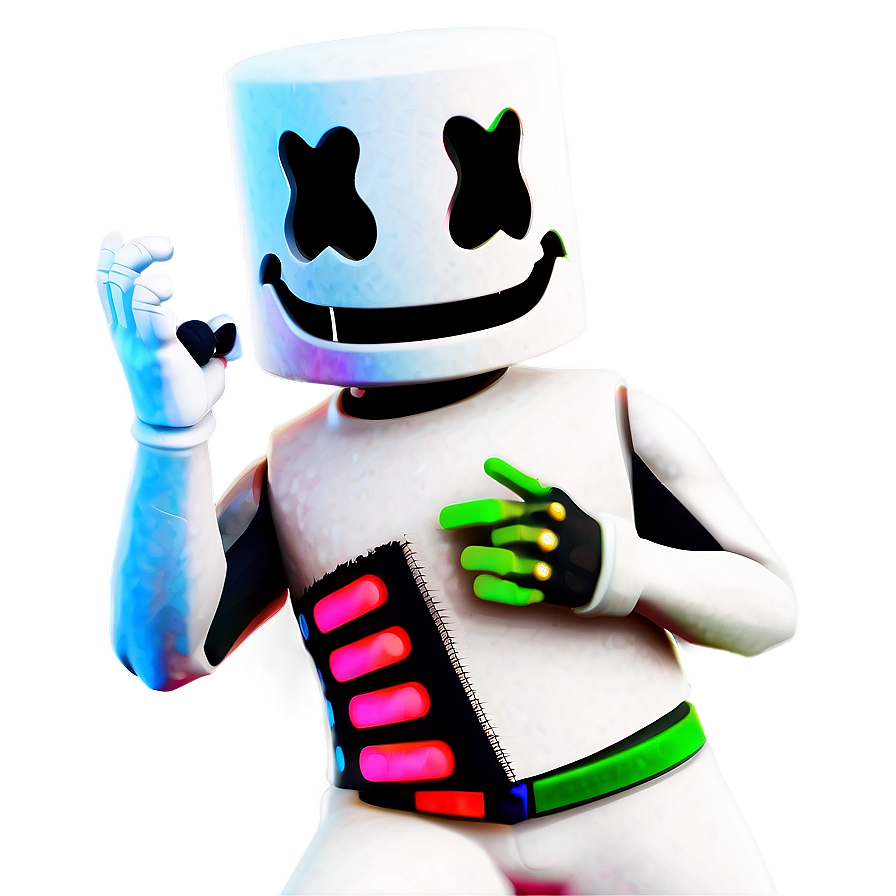 Fortnite Marshmello Wallpaper Png Gkj25 PNG image