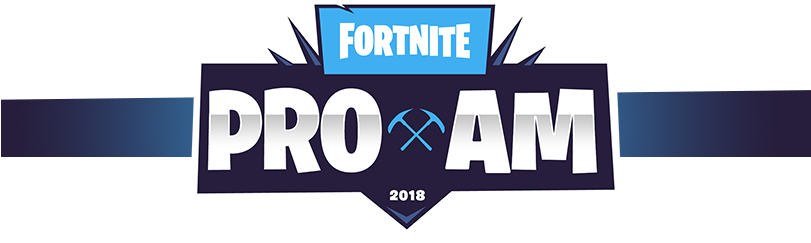 Fortnite Pro Am2018 Event Logo PNG image