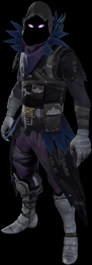 Fortnite Raven Skin Character PNG image