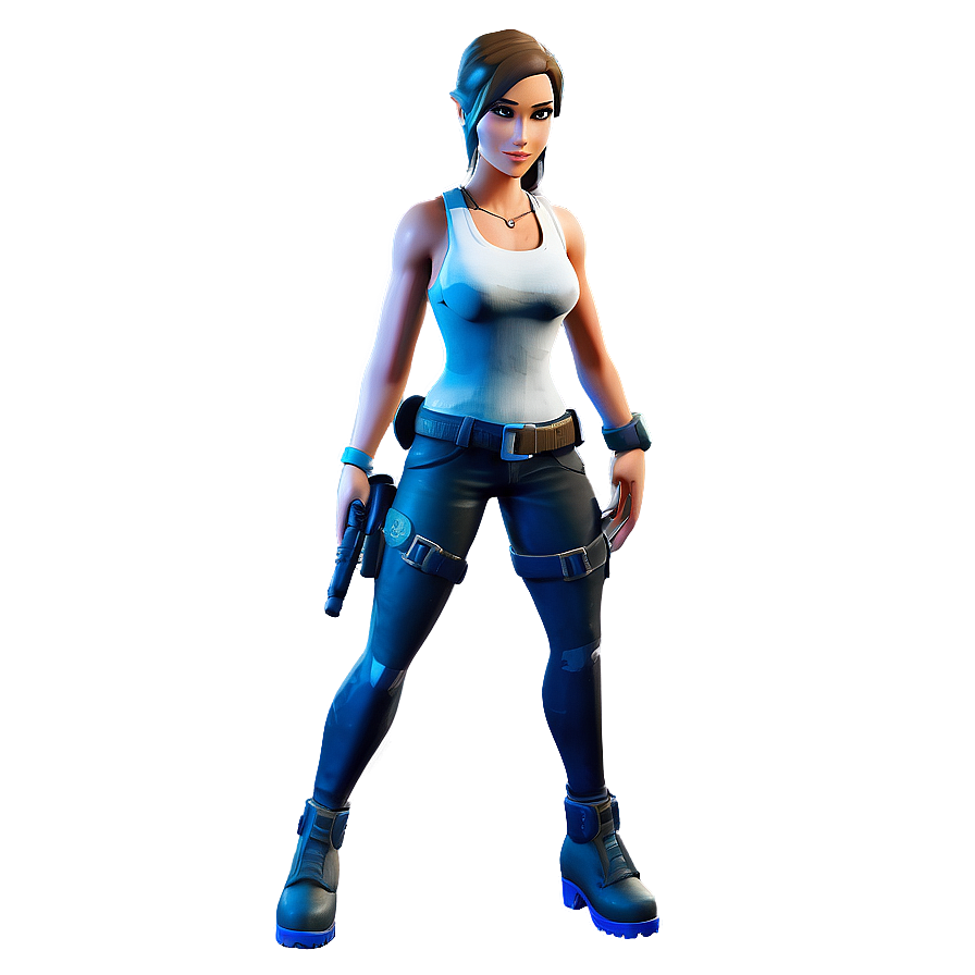 Fortnite Seasonal Lara Croft Png Dnj18 PNG image