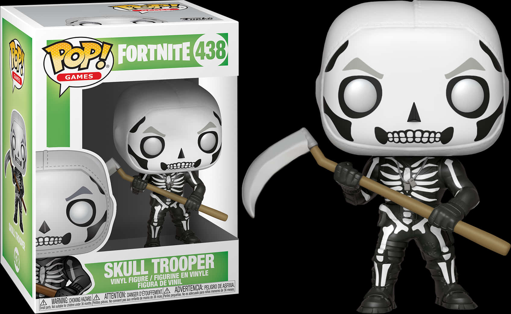 Fortnite Skull Trooper Funko Pop PNG image