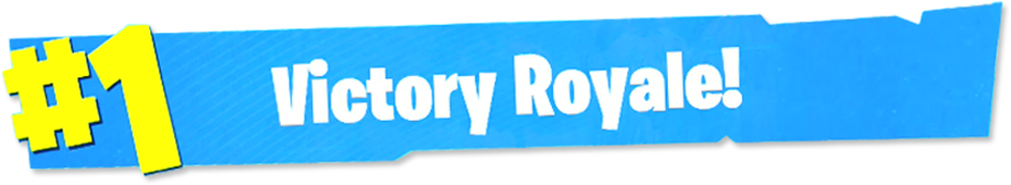 Fortnite Victory Royale Banner PNG image