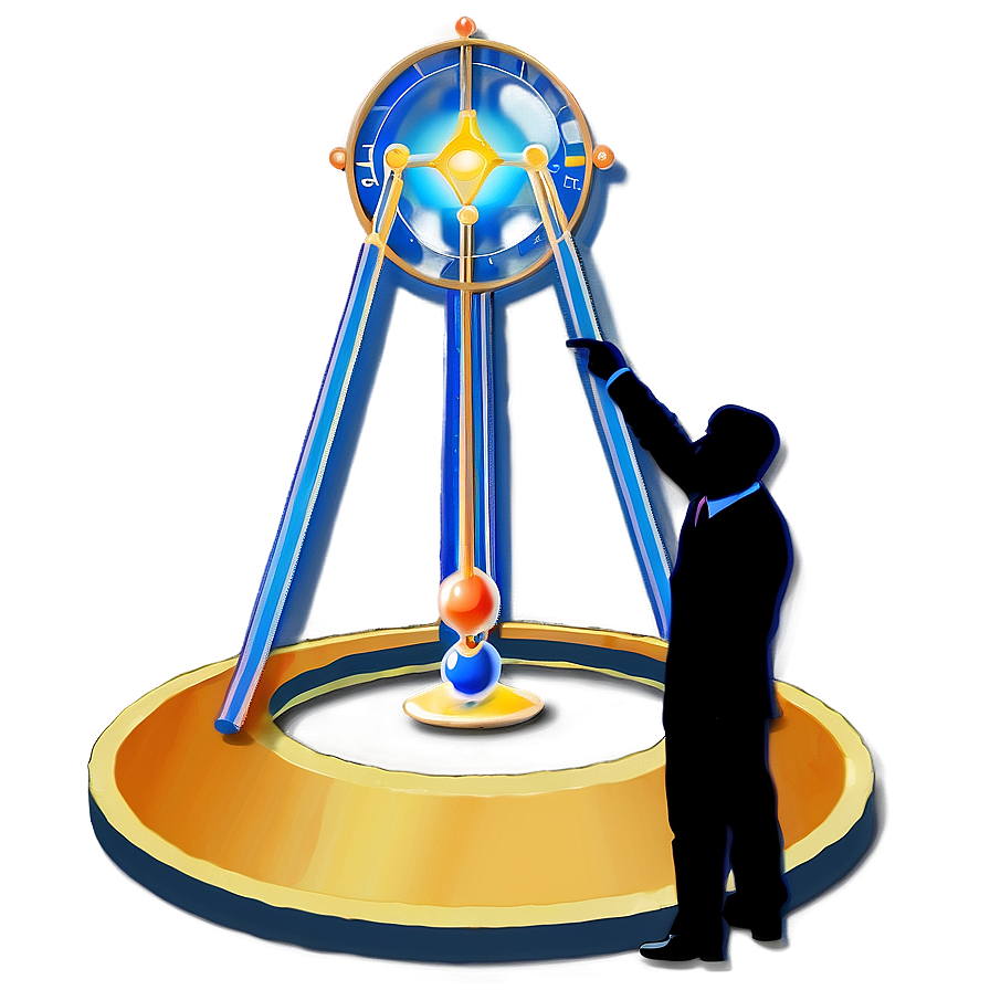 Foucault's Pendulum Illustration Png Emt62 PNG image