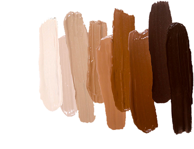 Foundation Swatches Variety PNG image