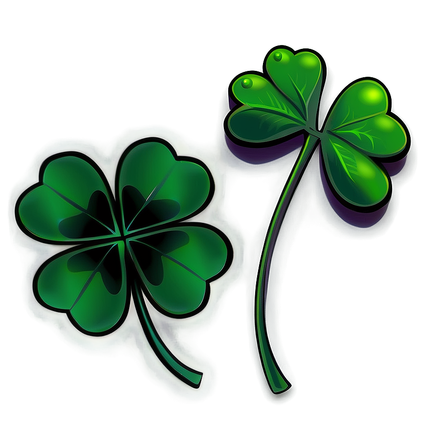 Four Leaf Clover Clipart Png 94 PNG image