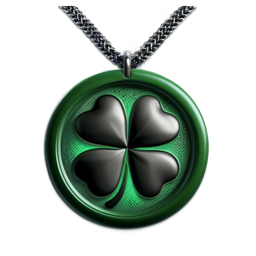 Four Leaf Clover Medallion Png 36 PNG image