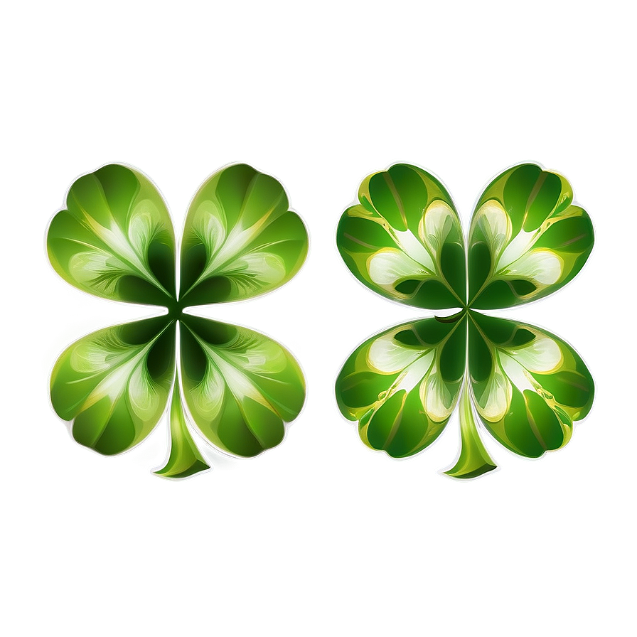 Four Leaf Clover Pattern Png Ixm10 PNG image