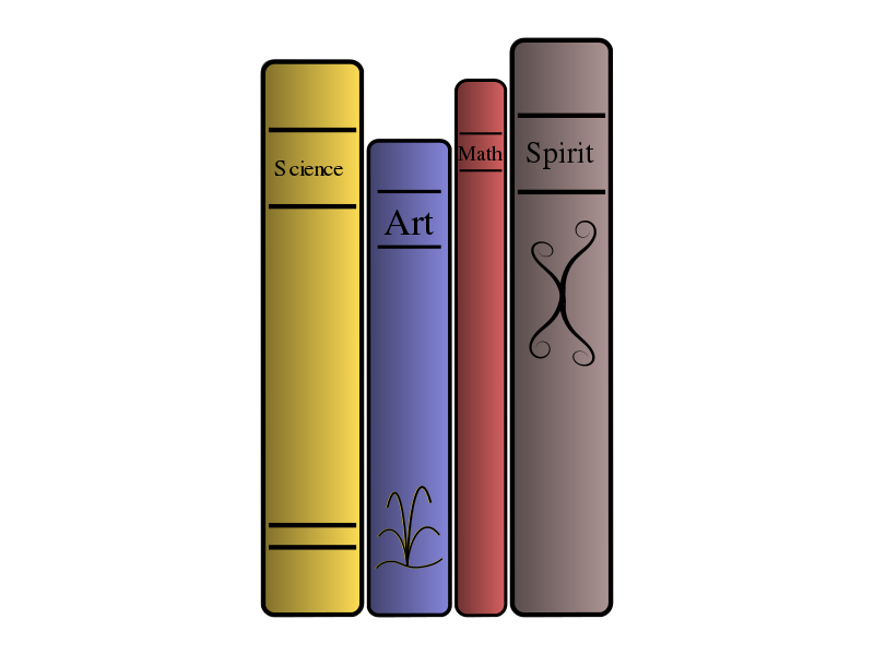 Four Pillarsof Knowledge Books PNG image