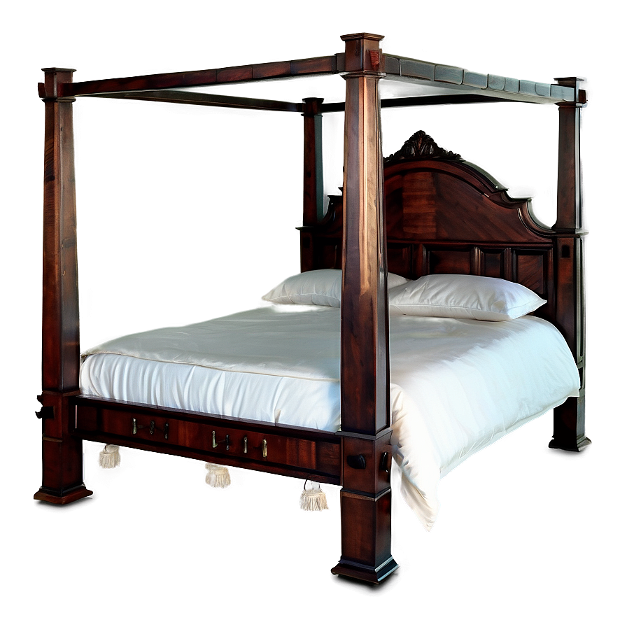 Four Poster Bed Luxury Png Rkk89 PNG image