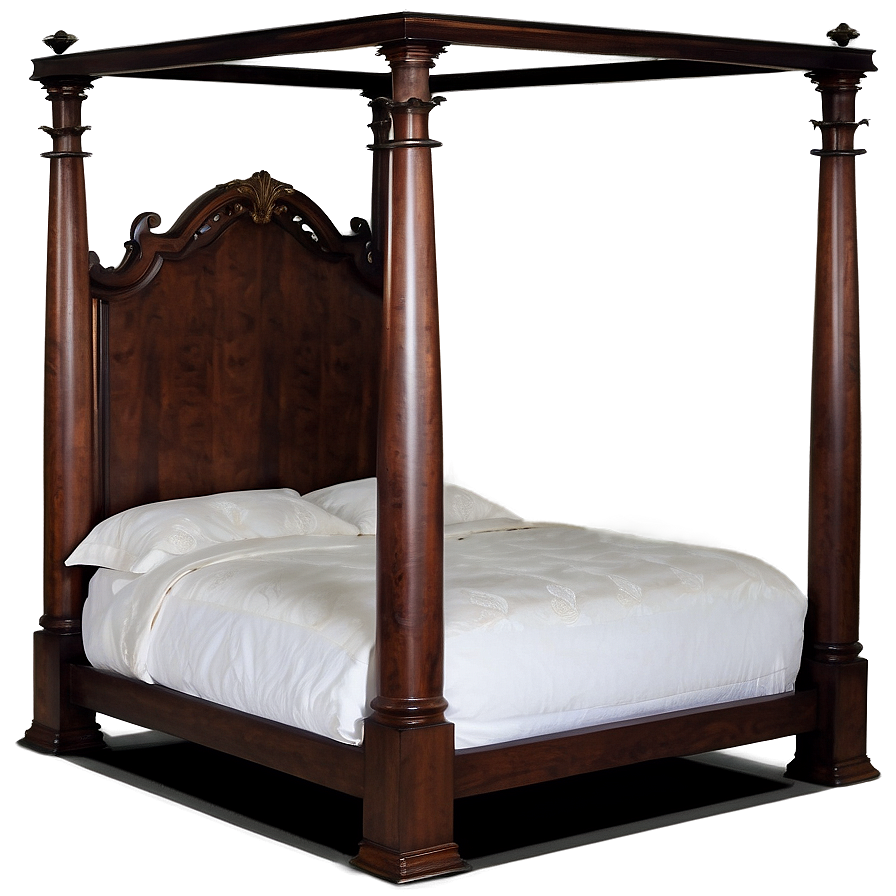 Four Poster Bed Luxury Png Sqk42 PNG image