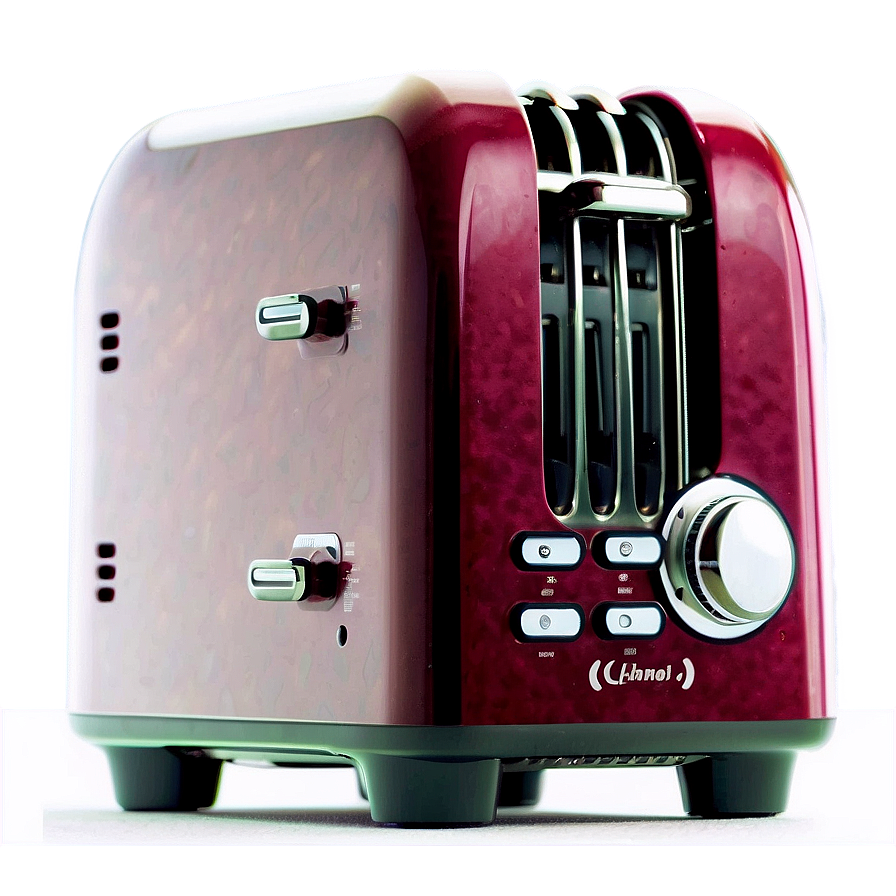 Four Slice Toaster Model Png 1 PNG image