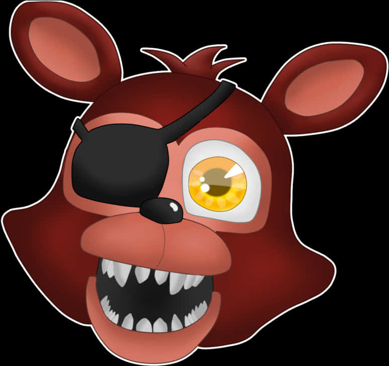 Foxy F N A F Character PNG image