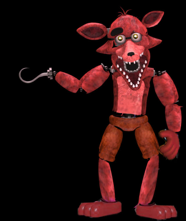 Foxythe Pirate Animatronic PNG image