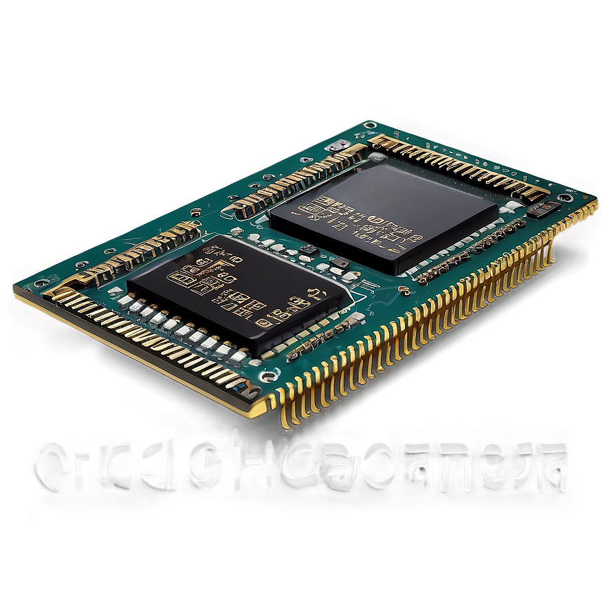 Fpga Chip Graphic Png 06212024 PNG image