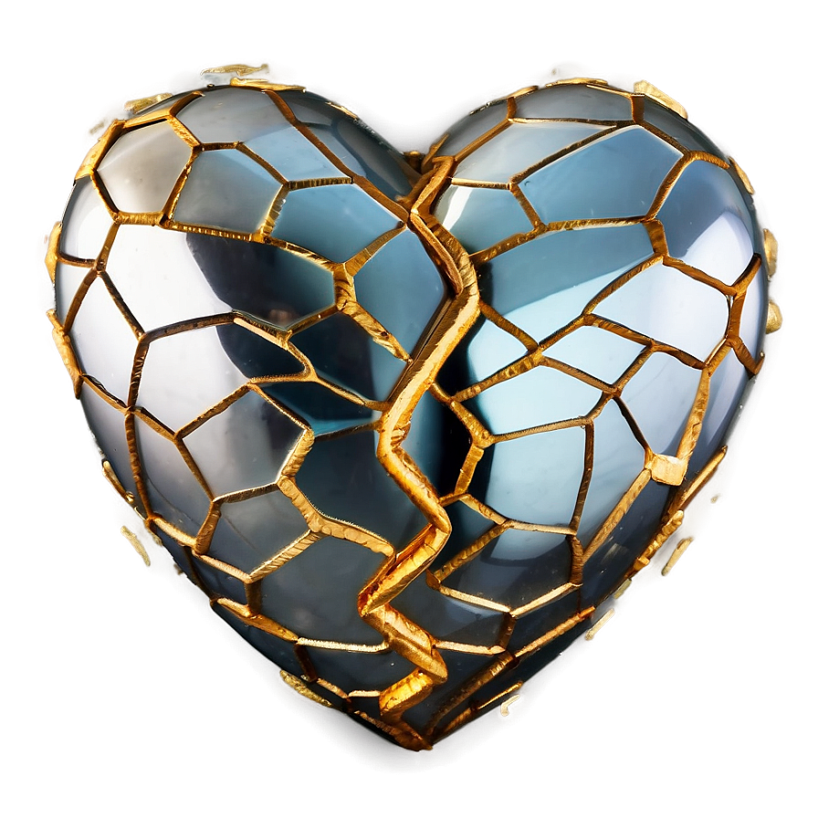 Fractured Heart Emoji Png 27 PNG image