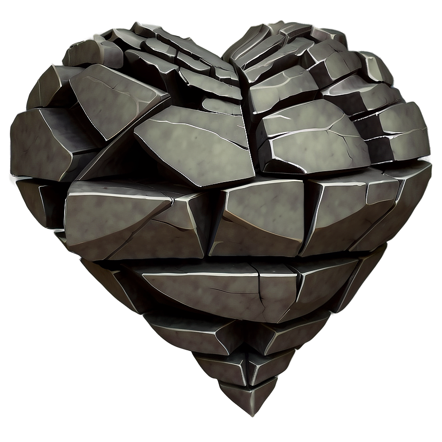 Fragmented Heart Drawing Png 54 PNG image