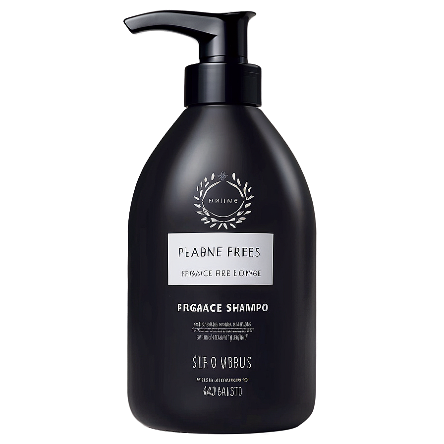 Fragrance-free Shampoo Bottle Png 06132024 PNG image