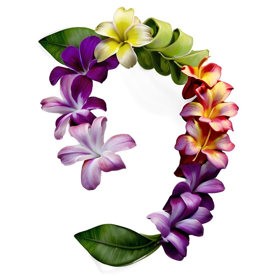 Fragrant Hawaiian Lei Png Ooq65 PNG image