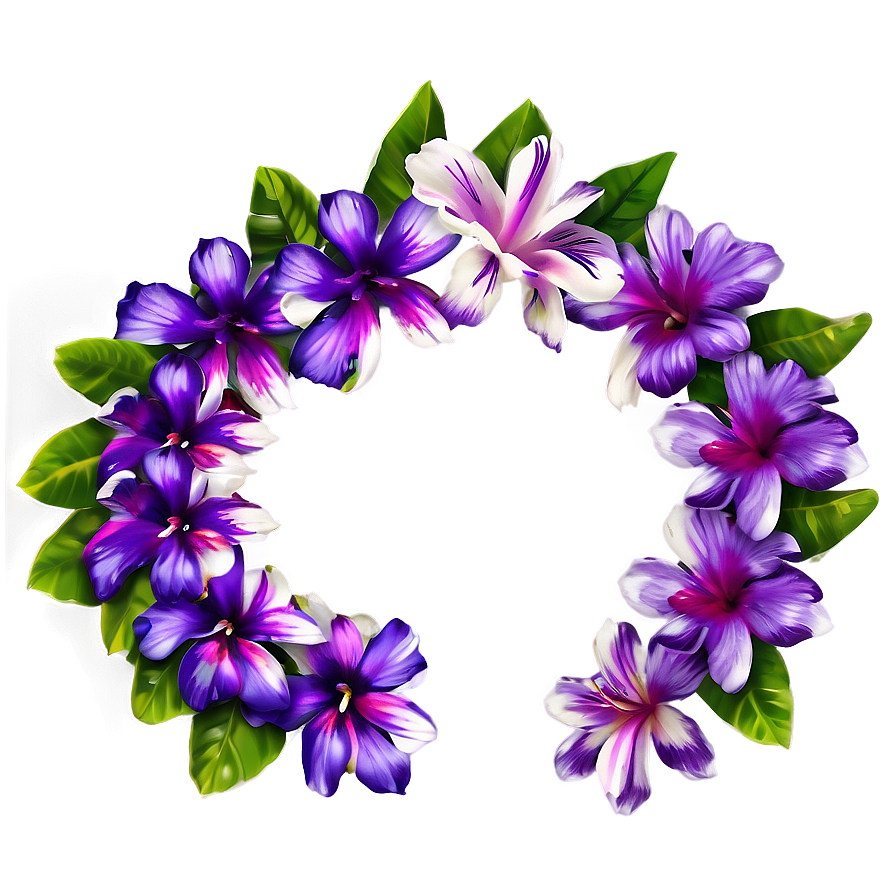 Fragrant Hawaiian Lei Png Wcx PNG image