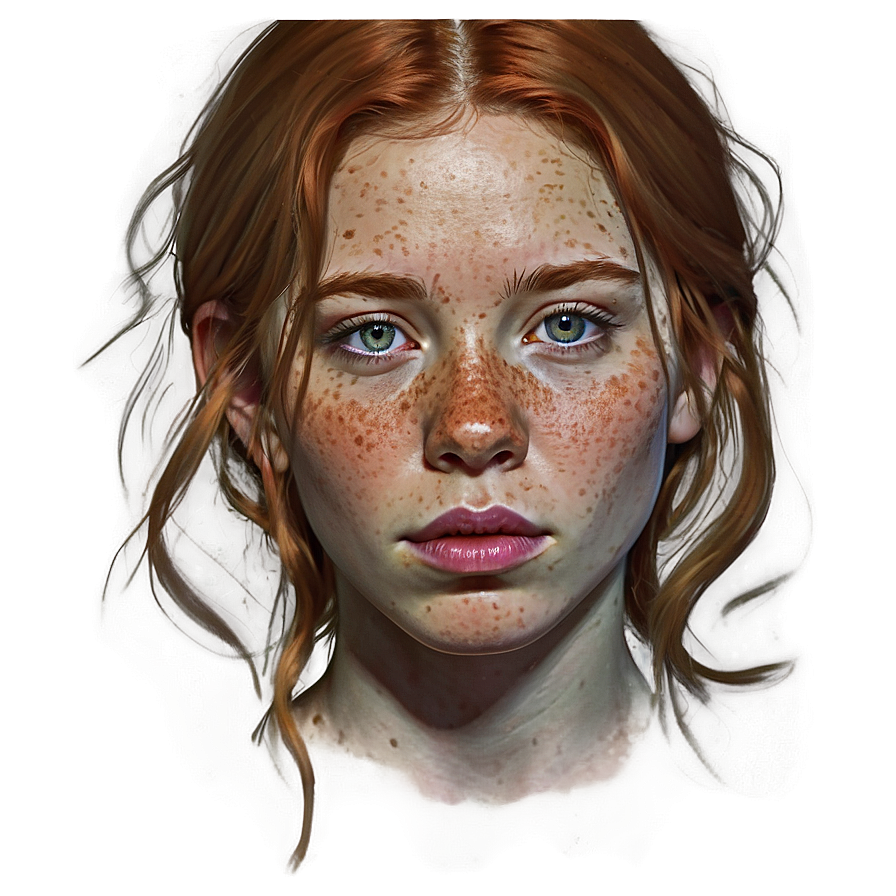 Freckles Digital Art Png Hun PNG image