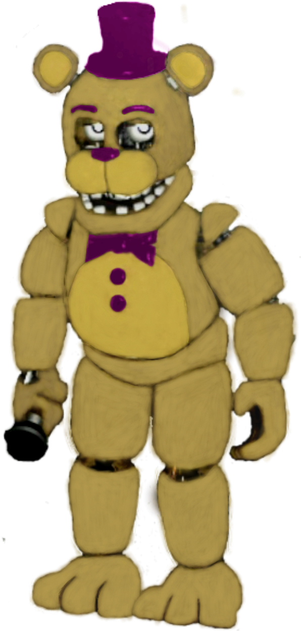 Fredbear Animated Character PNG image