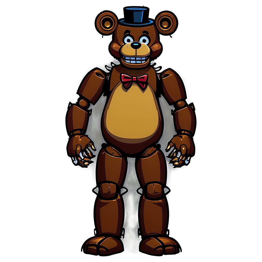 Freddy Fazbear Game Sprite Png 05252024 PNG image