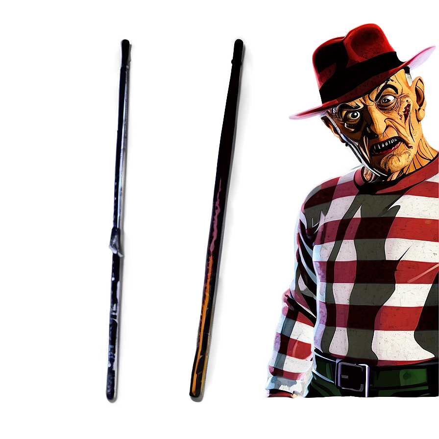 Freddy Krueger Artwork Png 05232024 PNG image