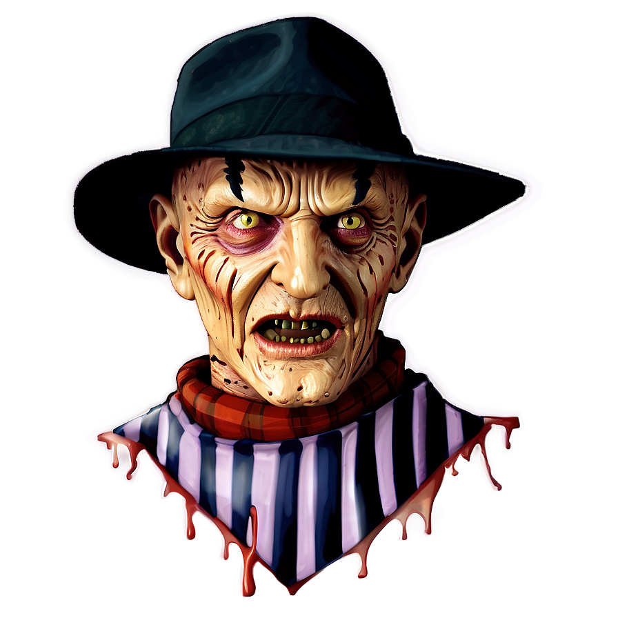 Freddy Krueger Close-up Png Rpl PNG image