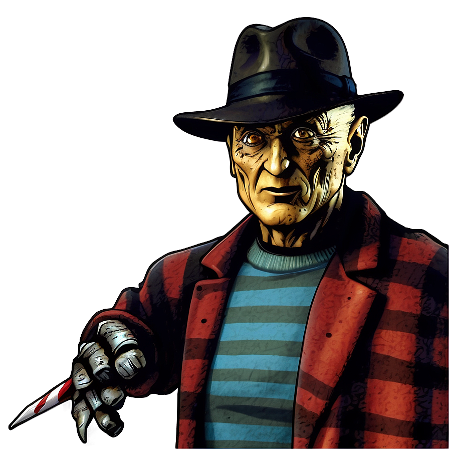 Freddy Krueger Fan Art Png Upv87 PNG image