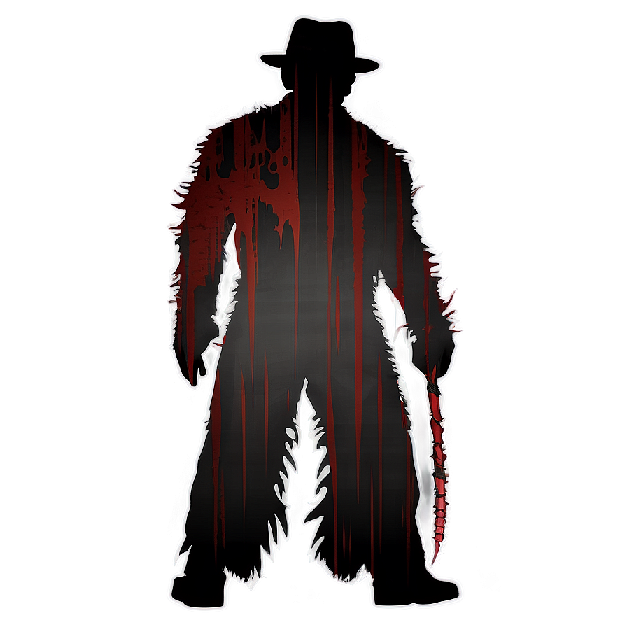 Freddy Krueger Silhouette Png Whe PNG image