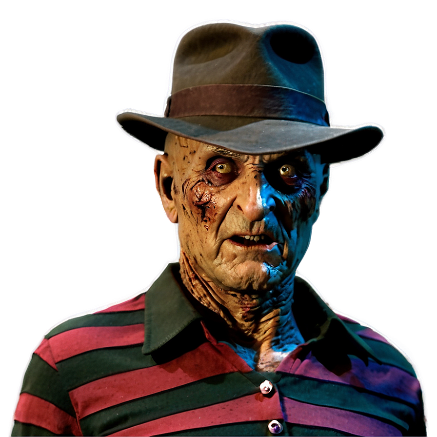 Freddy Krueger Unmasked Png Uud PNG image