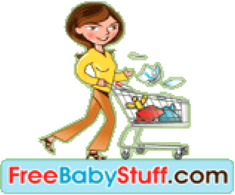 Free Baby Stuff Shopping Cart Illustration PNG image