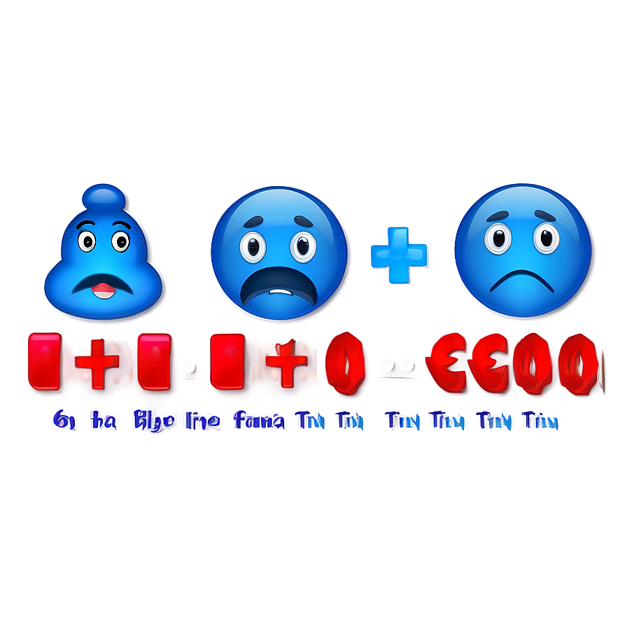 Free Blue Emoji Png Downloads 4 PNG image