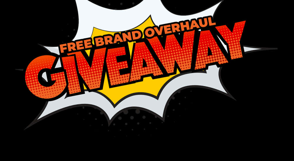 Free Brand Overhaul Giveaway Banner PNG image