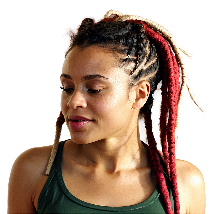 Freeform Dreads Exploration Png Bah61 PNG image