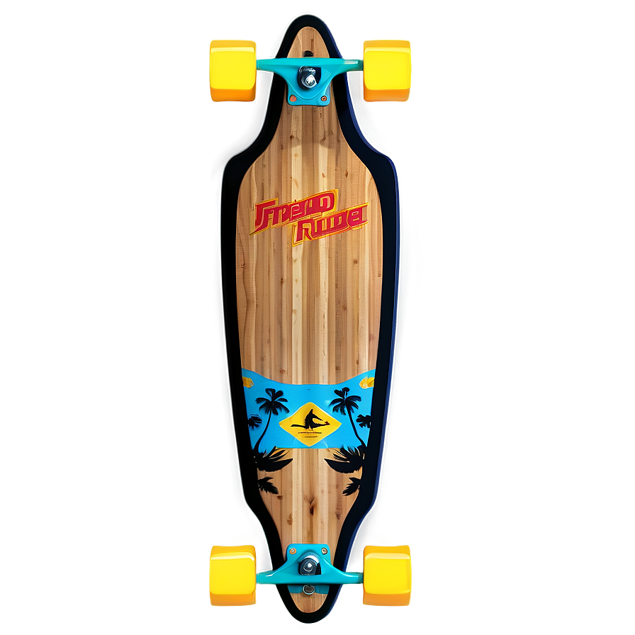 Freeride Longboard Png Ljp PNG image