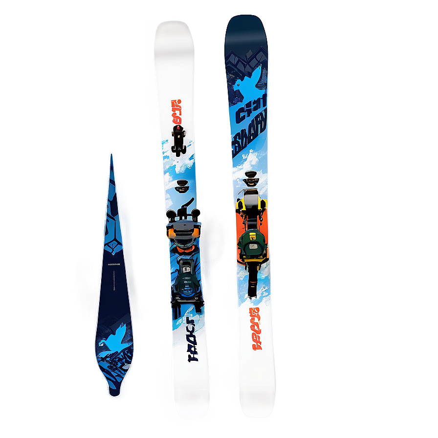 Freestyle Skis Png 06132024 PNG image