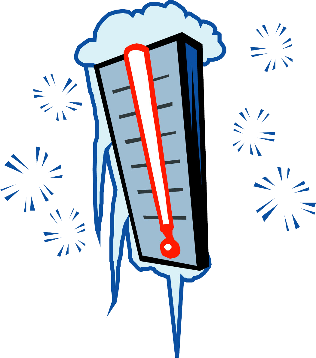 Freezing Thermometer Graphic PNG image