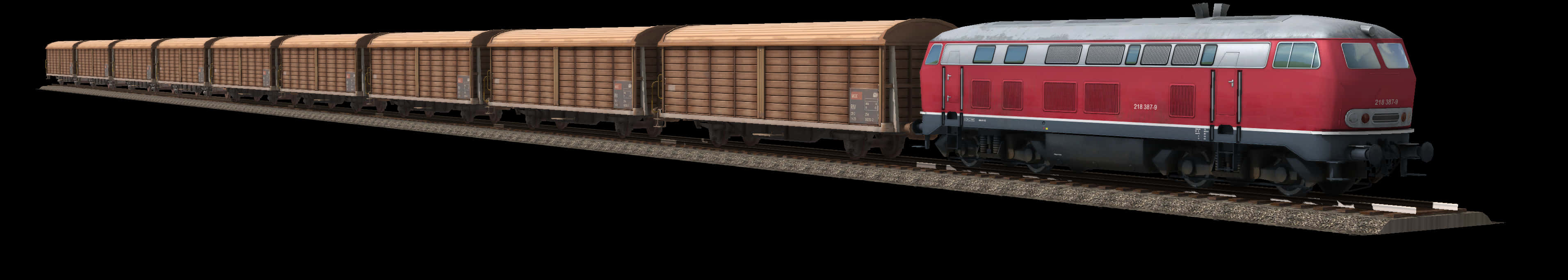 Freight_ Train_at_ Night PNG image