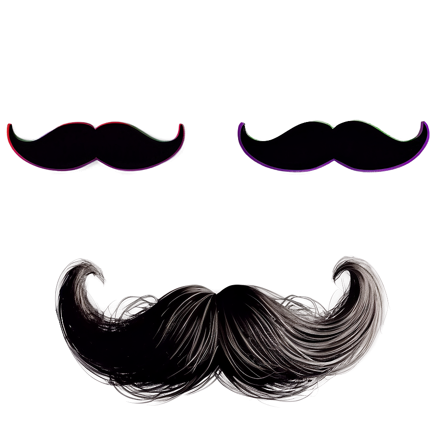 French Artist Mustache Png Wdn PNG image