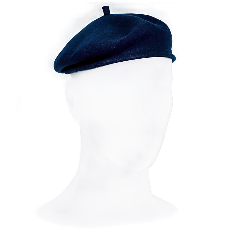 French Beret Design Png Kim PNG image