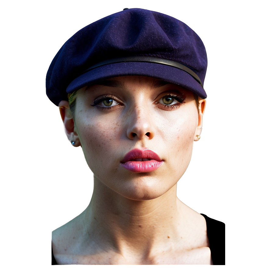 French Beret Fashion Icon Png 06132024 PNG image