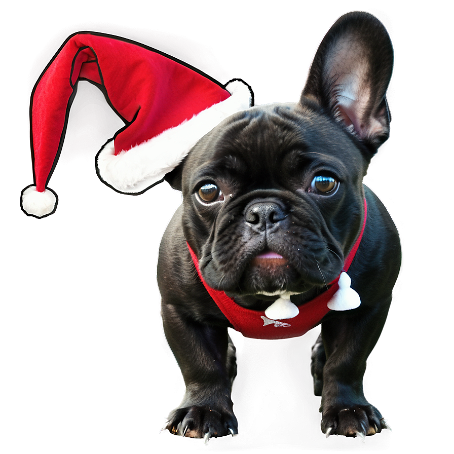 French Bulldog Christmas Png Coj52 PNG image