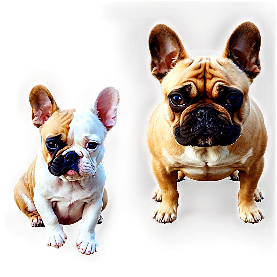 French Bulldog Family Png 73 PNG image