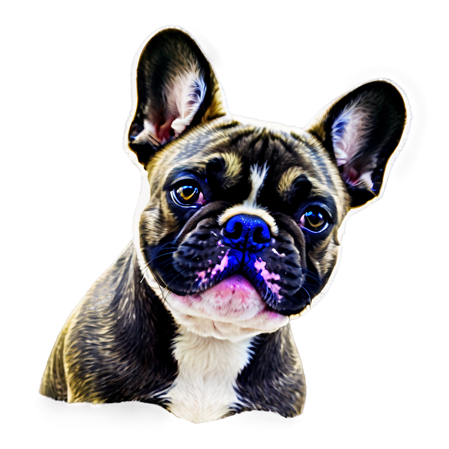 French Bulldog Head Png 06212024 PNG image