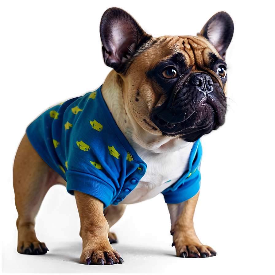 French Bulldog In Clothes Png 1 PNG image