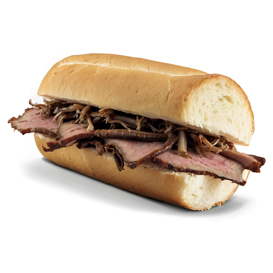 French Dip Sandwich Png 05232024 PNG image