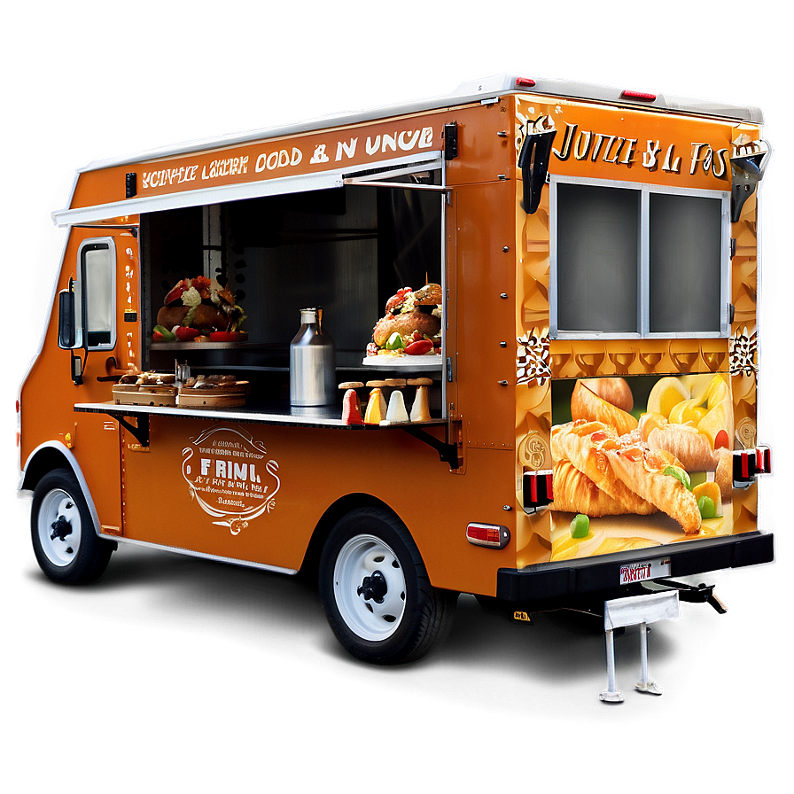 French Food Truck Png 90 PNG image